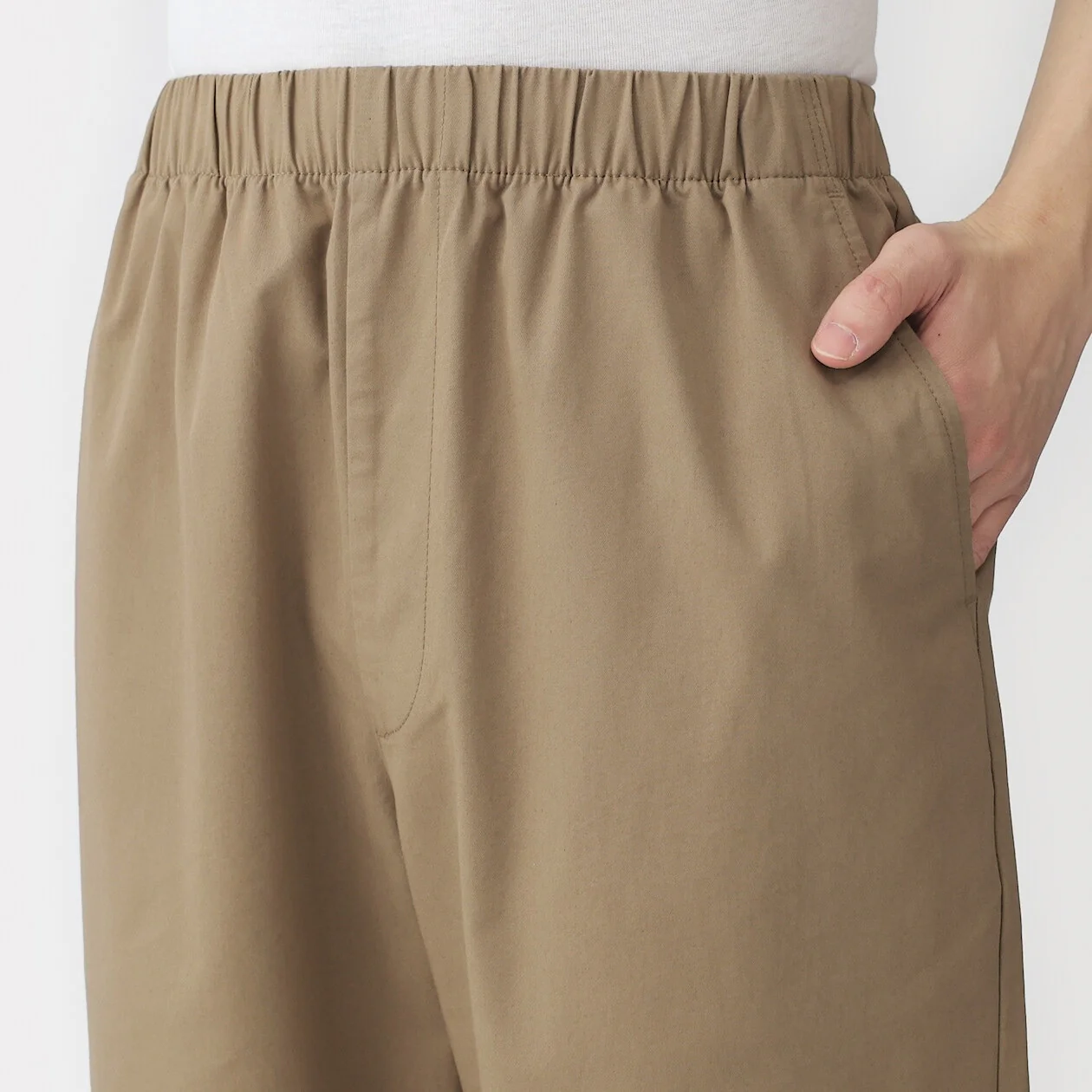 Washed Cotton Easy Pants - Image 5