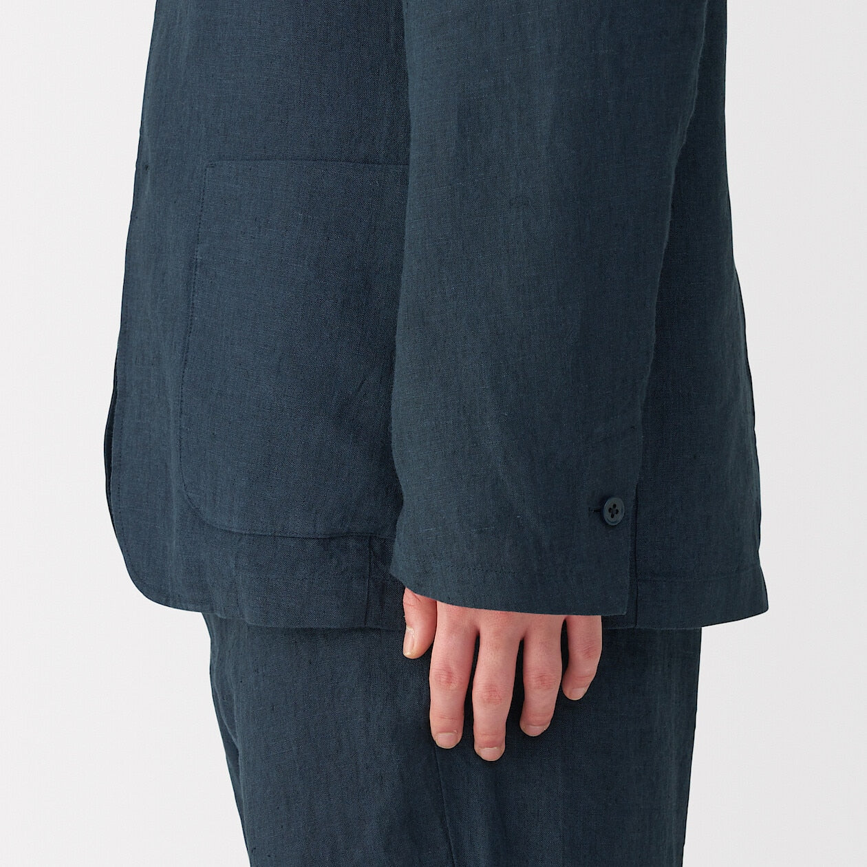 Washed Linen Jacket - Image 26