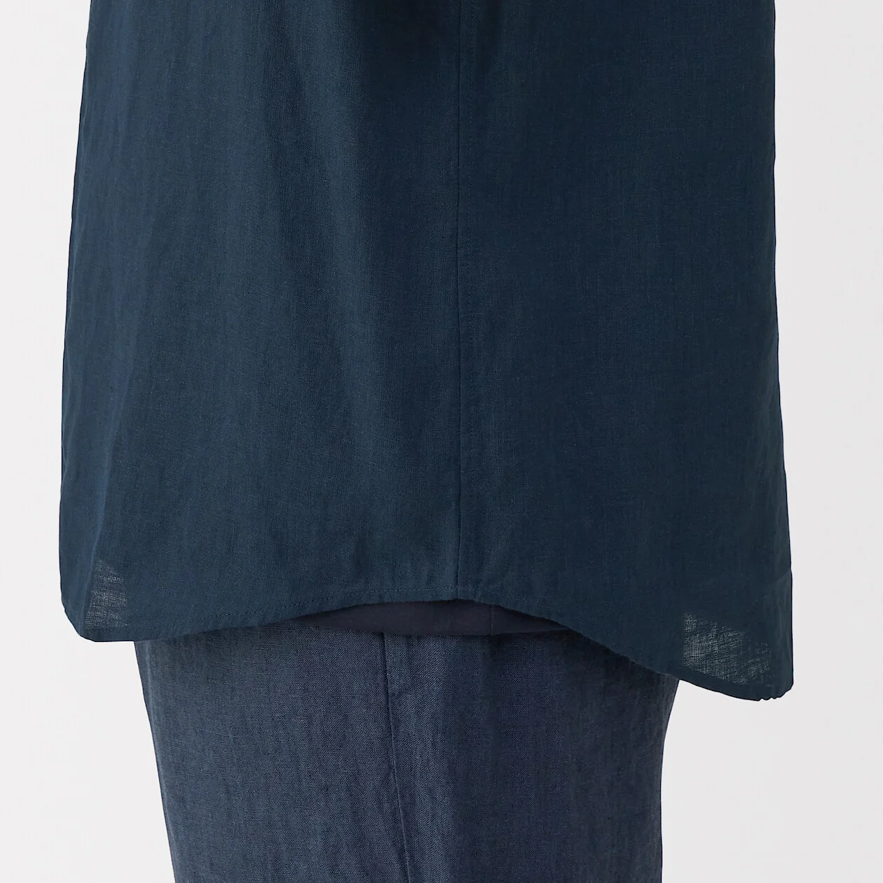 Washed 100% French Linen Short Sleeve Shirt - Image 30