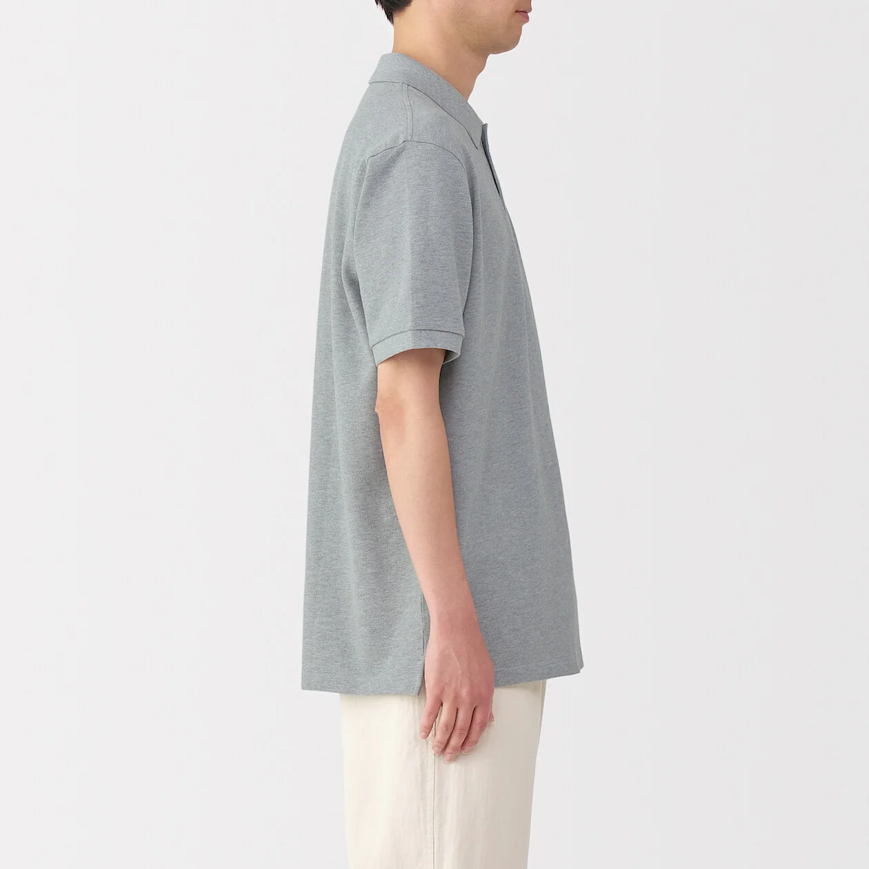 Washed Pique Short Sleeve Polo Shirt - Image 19