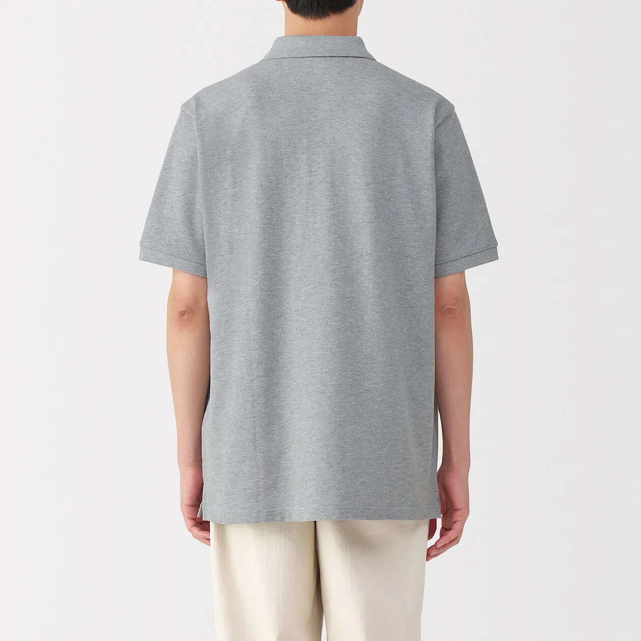 Washed Pique Short Sleeve Polo Shirt - Image 20
