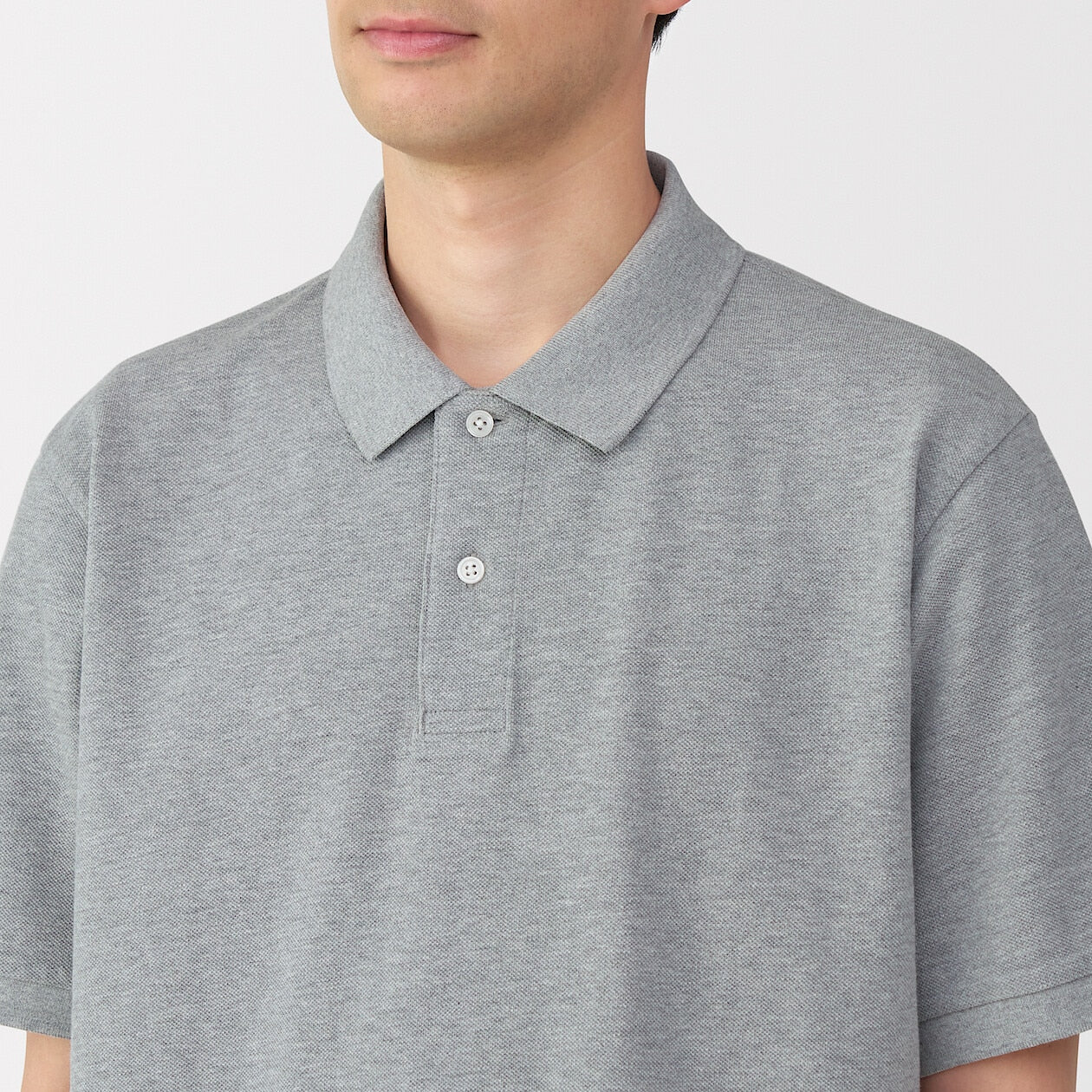 Washed Pique Short Sleeve Polo Shirt - Image 21