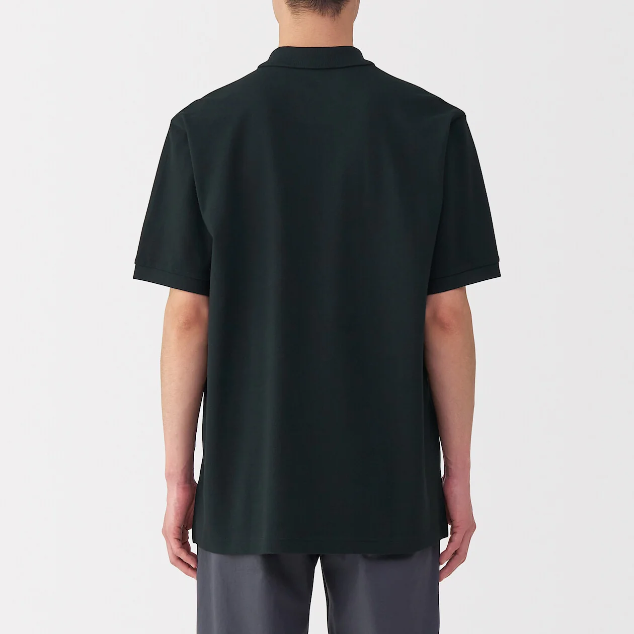 Washed Pique Short Sleeve Polo Shirt - Image 28