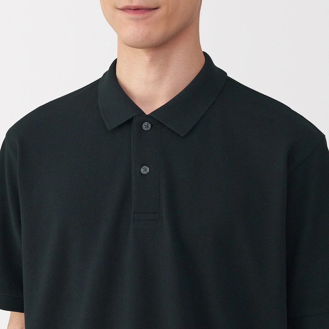 Washed Pique Short Sleeve Polo Shirt - Image 29