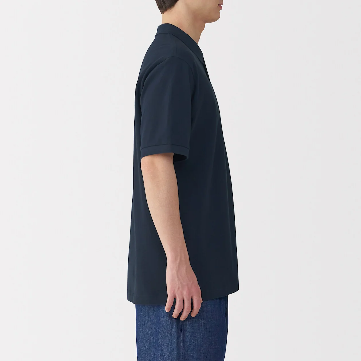 Washed Pique Short Sleeve Polo Shirt - Image 35