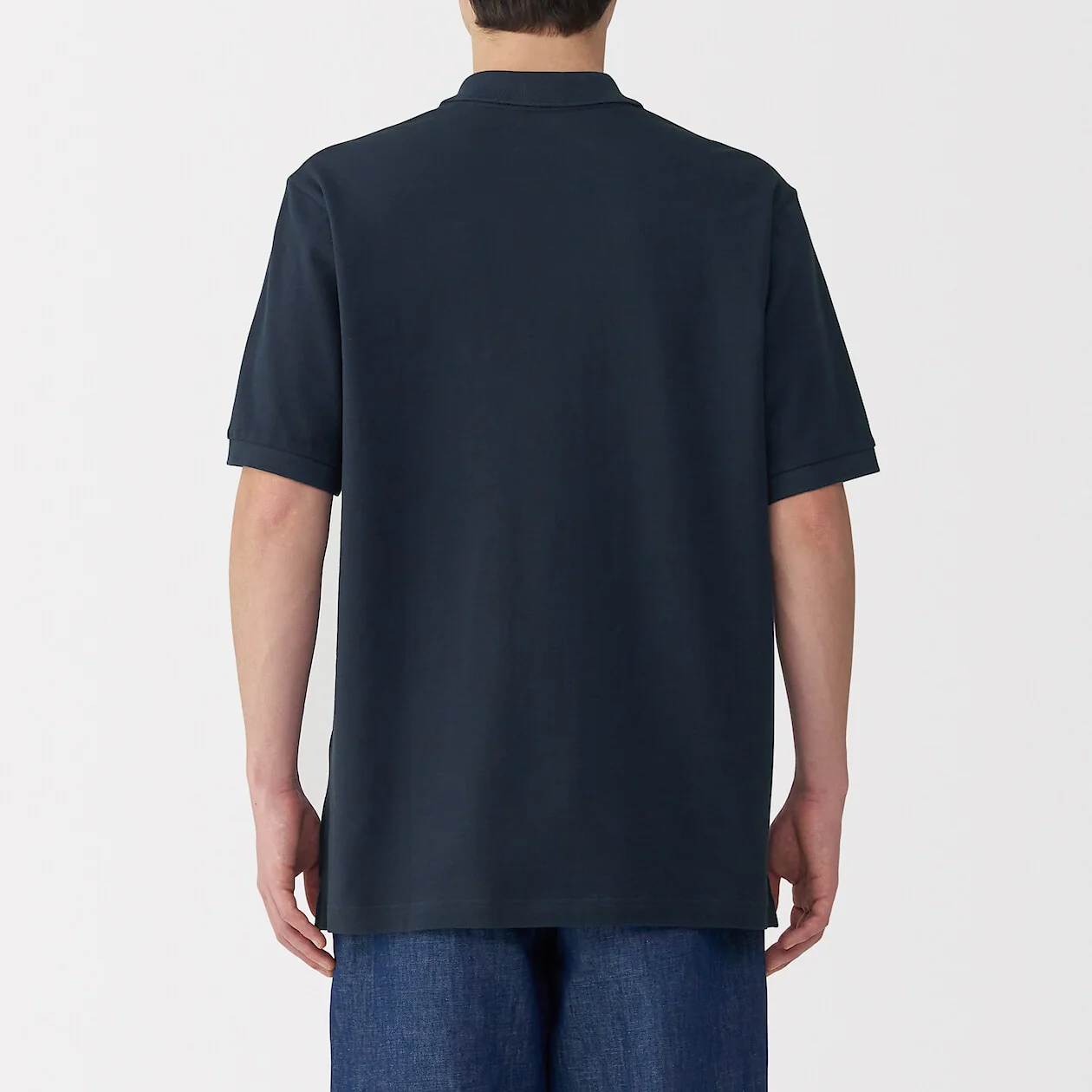 Washed Pique Short Sleeve Polo Shirt - Image 36