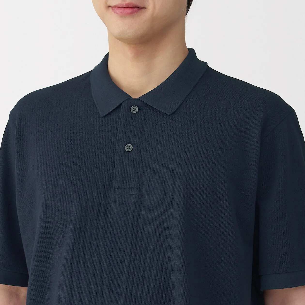 Washed Pique Short Sleeve Polo Shirt - Image 37