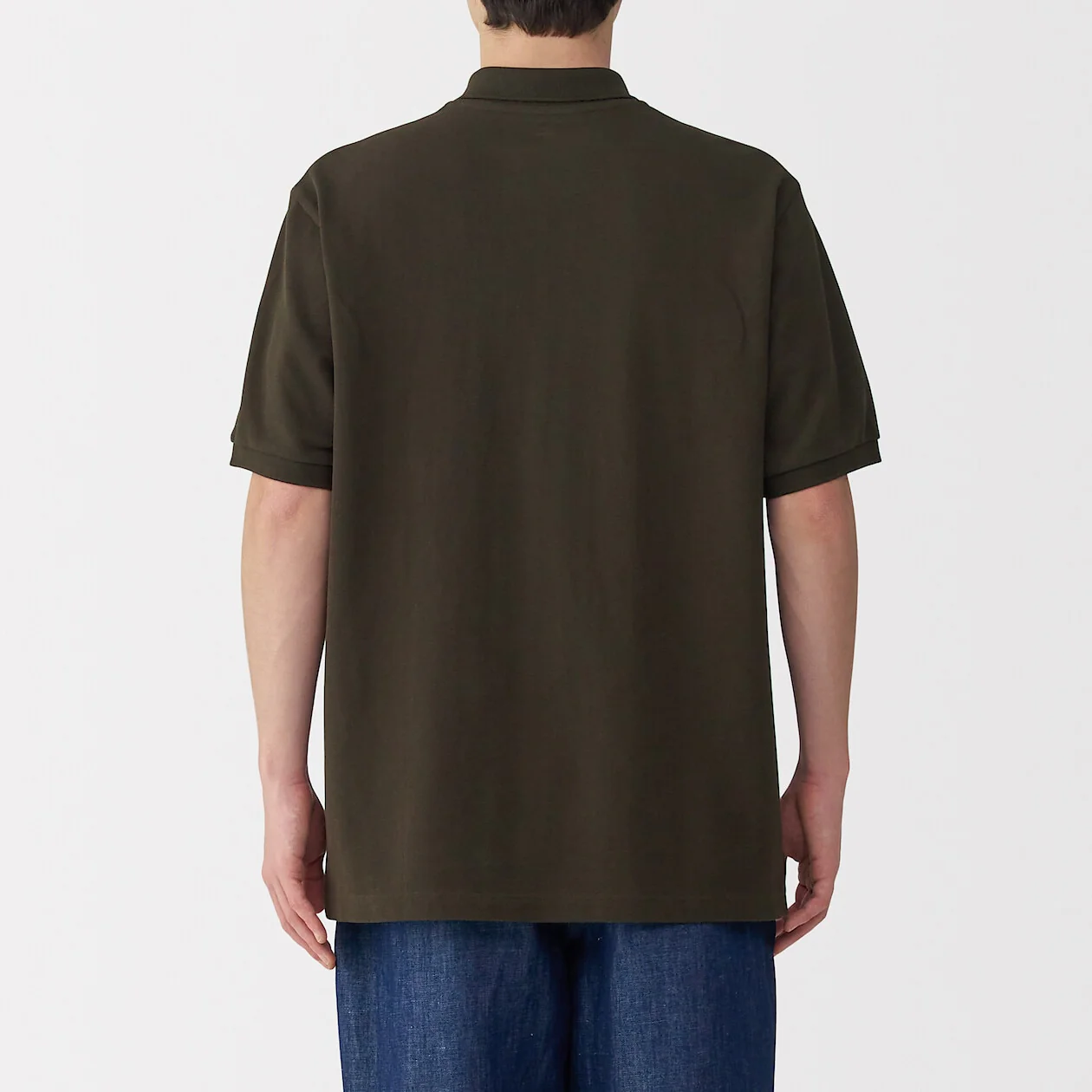 Washed Pique Short Sleeve Polo Shirt - Image 44