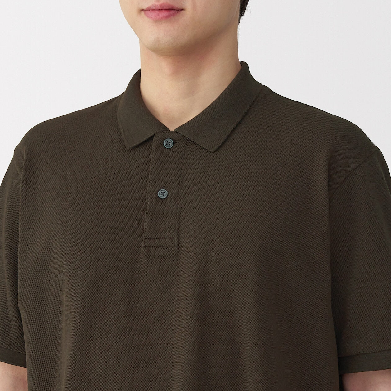 Washed Pique Short Sleeve Polo Shirt - Image 45