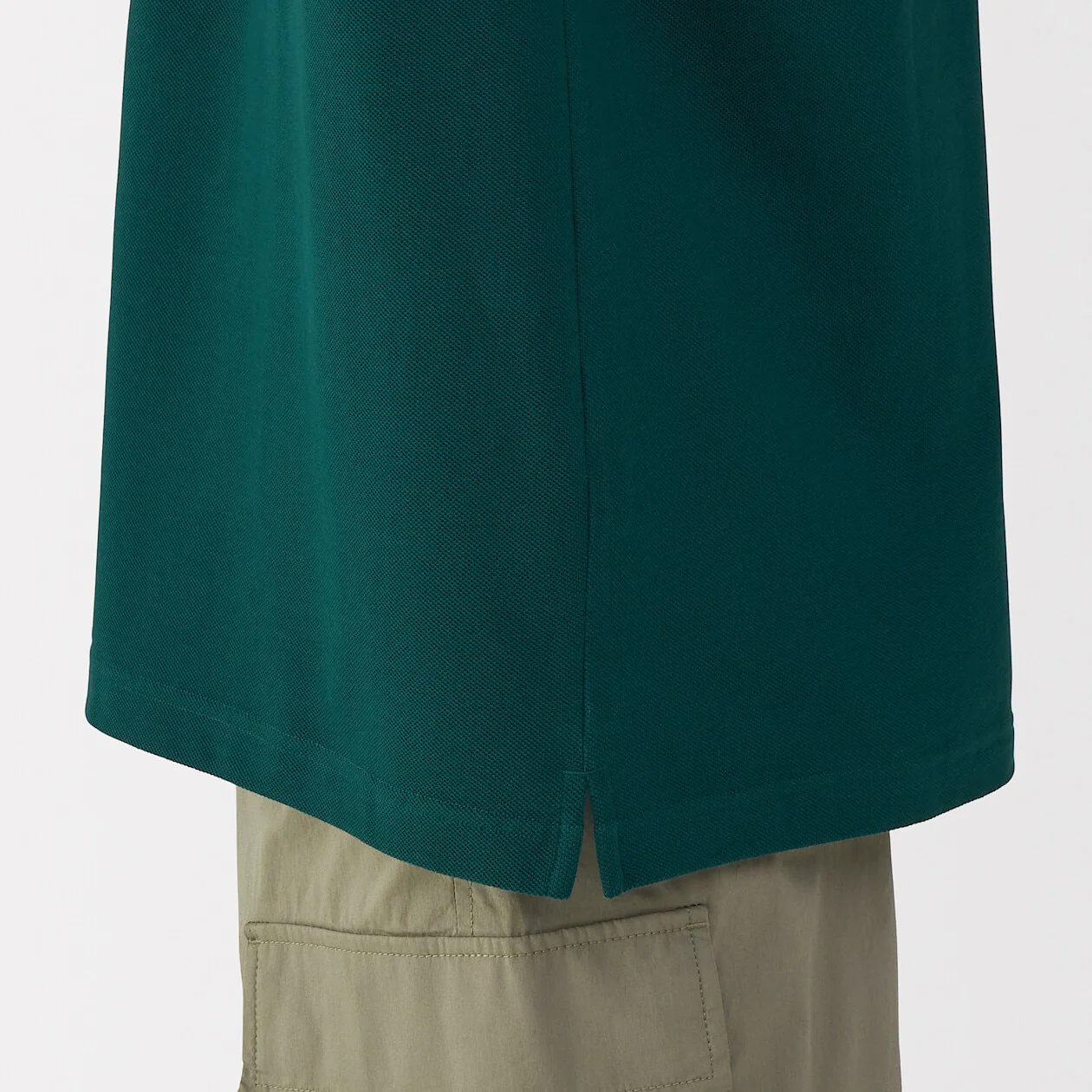 Washed Pique Short Sleeve Polo Shirt - Image 6
