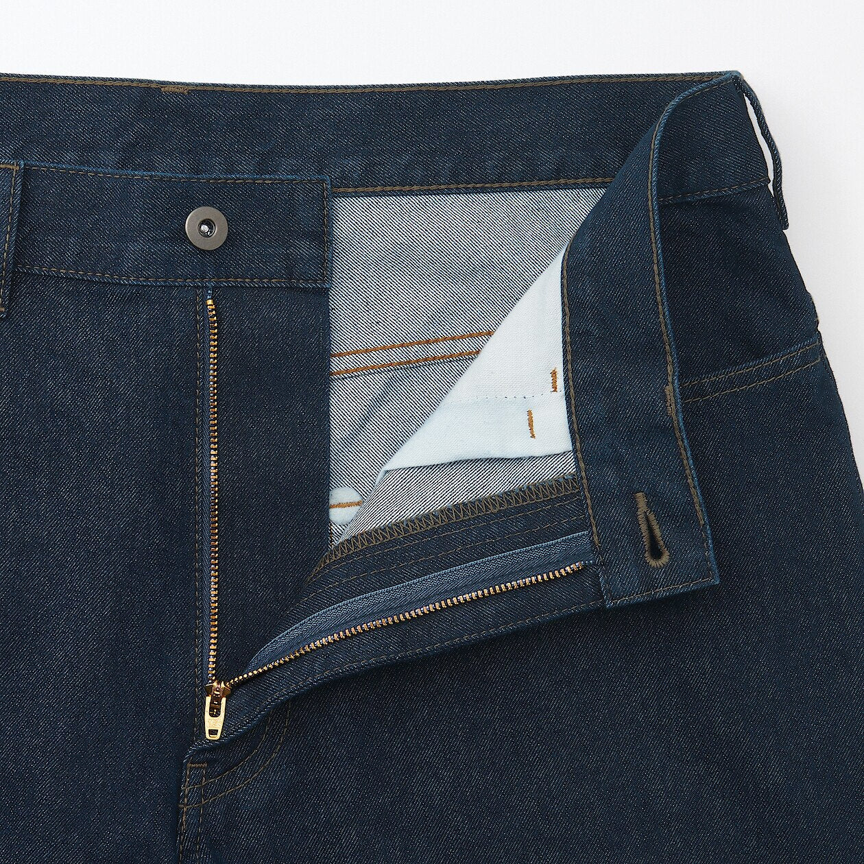 MUJI Labo Washi Blend Denim 5-Pocket Pants - Image 7