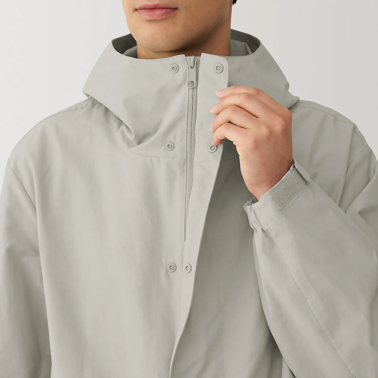 Water Repellent Hooded Coat - Image 17