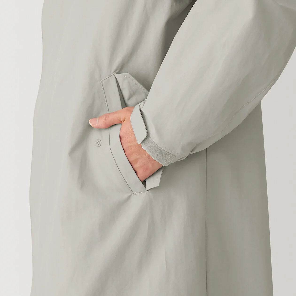 Water Repellent Hooded Coat - Image 18
