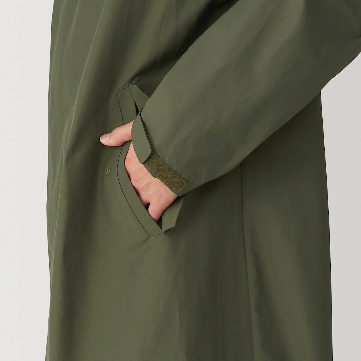 Water Repellent Hooded Coat - Image 29