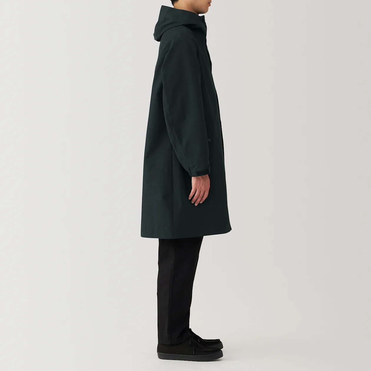 Water Repellent Hooded Coat - Image 3