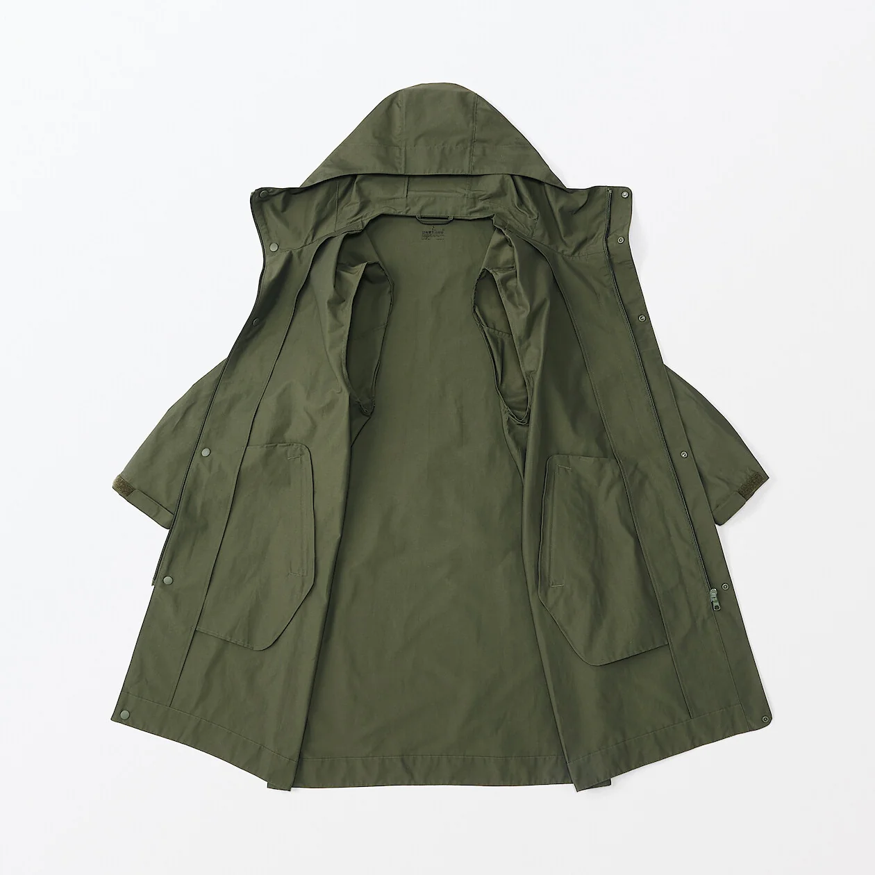 Water Repellent Hooded Coat - Image 30