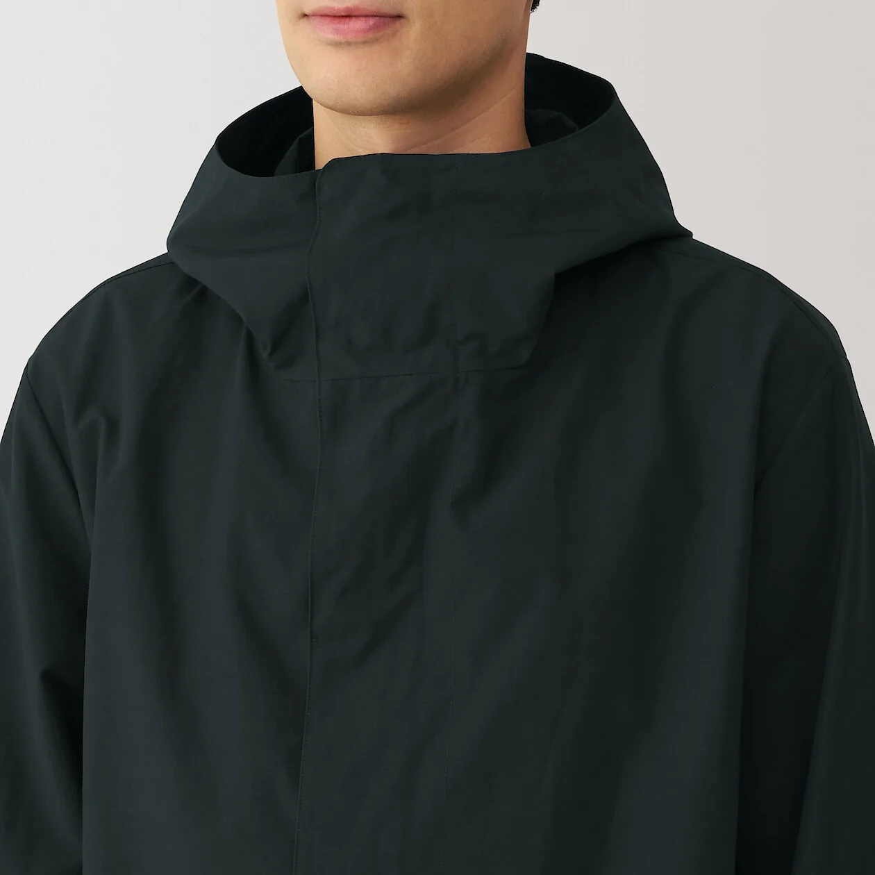 Water Repellent Hooded Coat - Image 5
