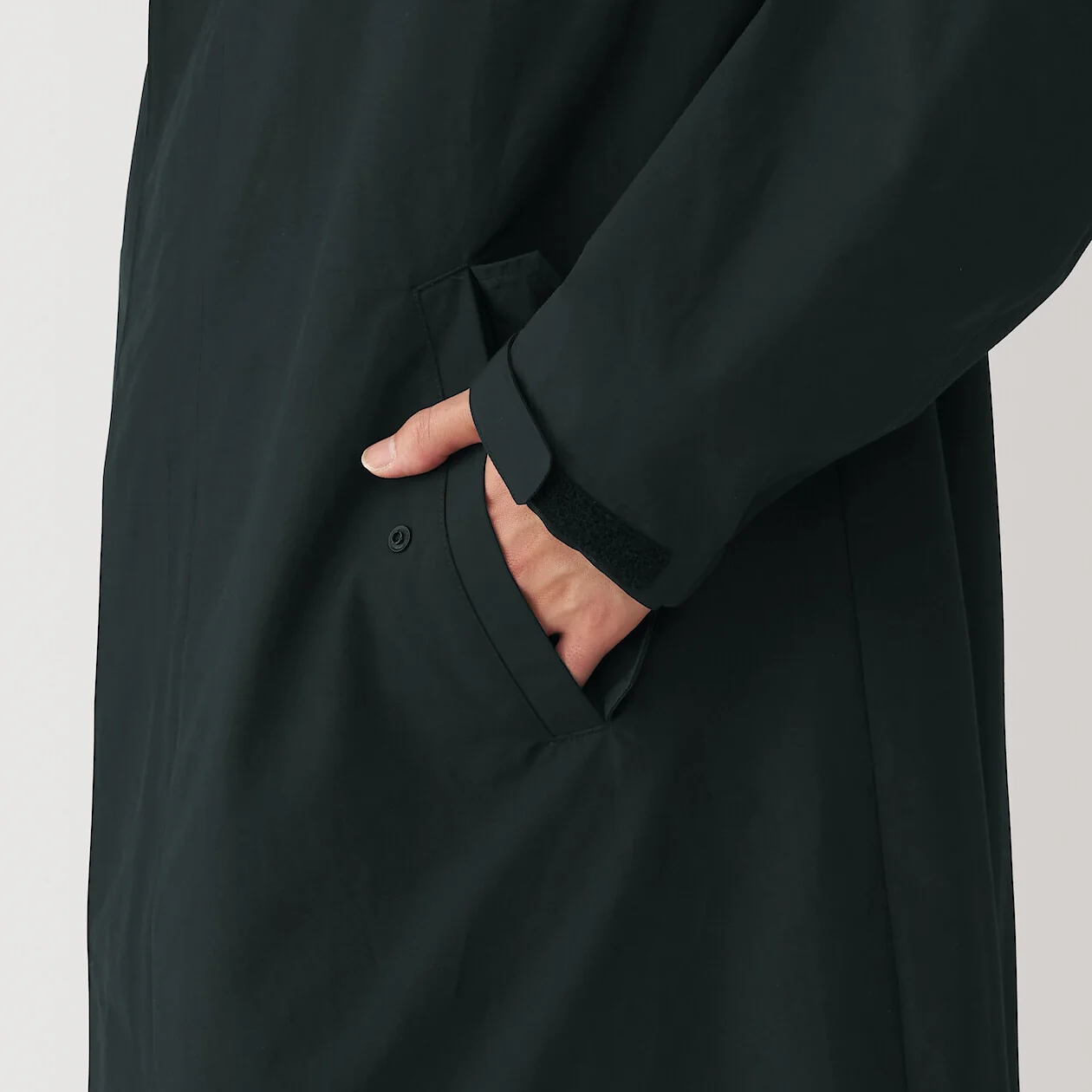 Water Repellent Hooded Coat - Image 7