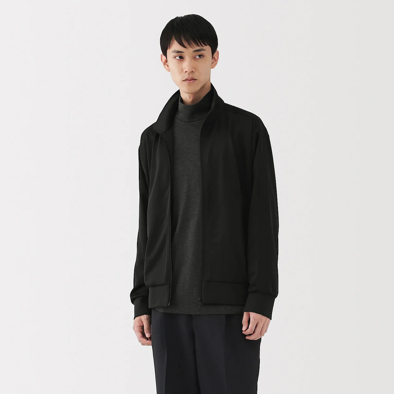 Recycled Polyester Zip-Up Track Jacket - Image 11