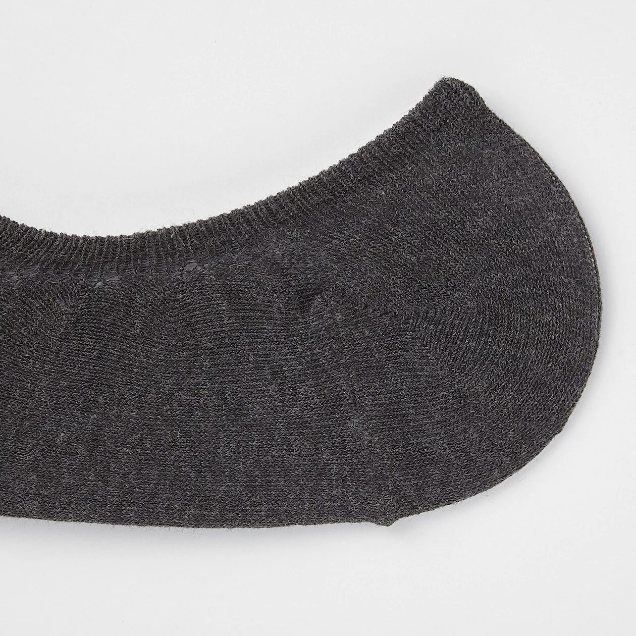 Non-Slip Wide Fit Cotton Blend No-Show Socks - Image 5