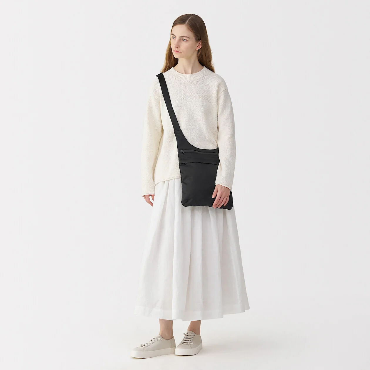 MUJI Labo Nylon Shoulder Bag - Image 9