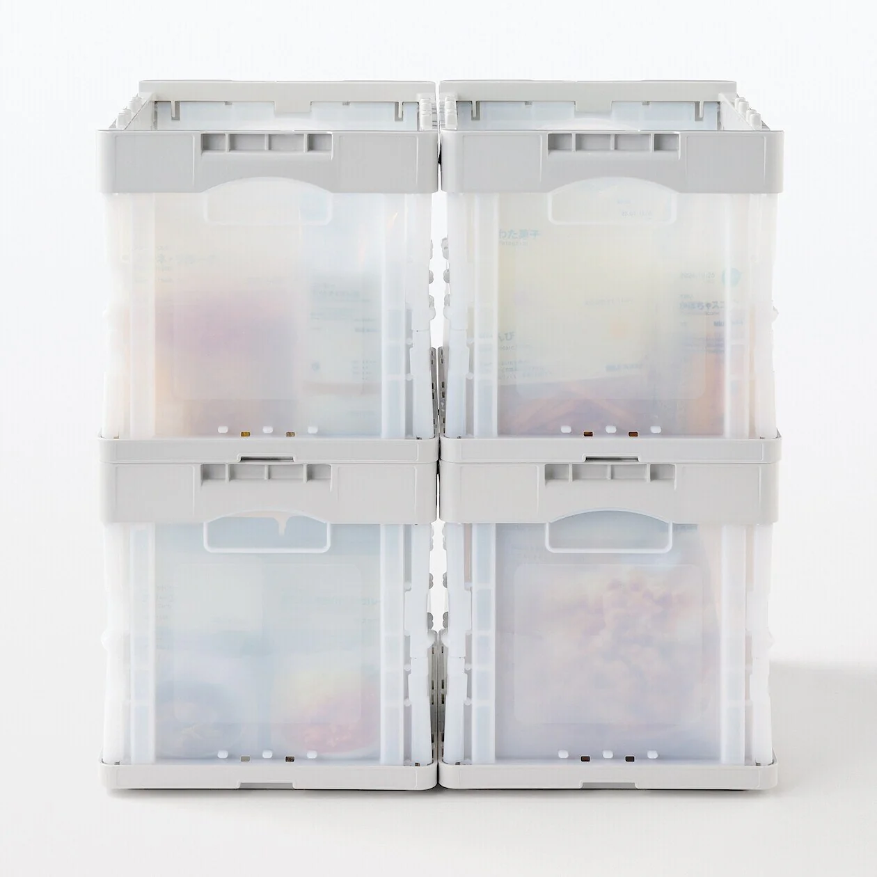 Polypropylene Folding Storage Container with Window - 20L - Image 11