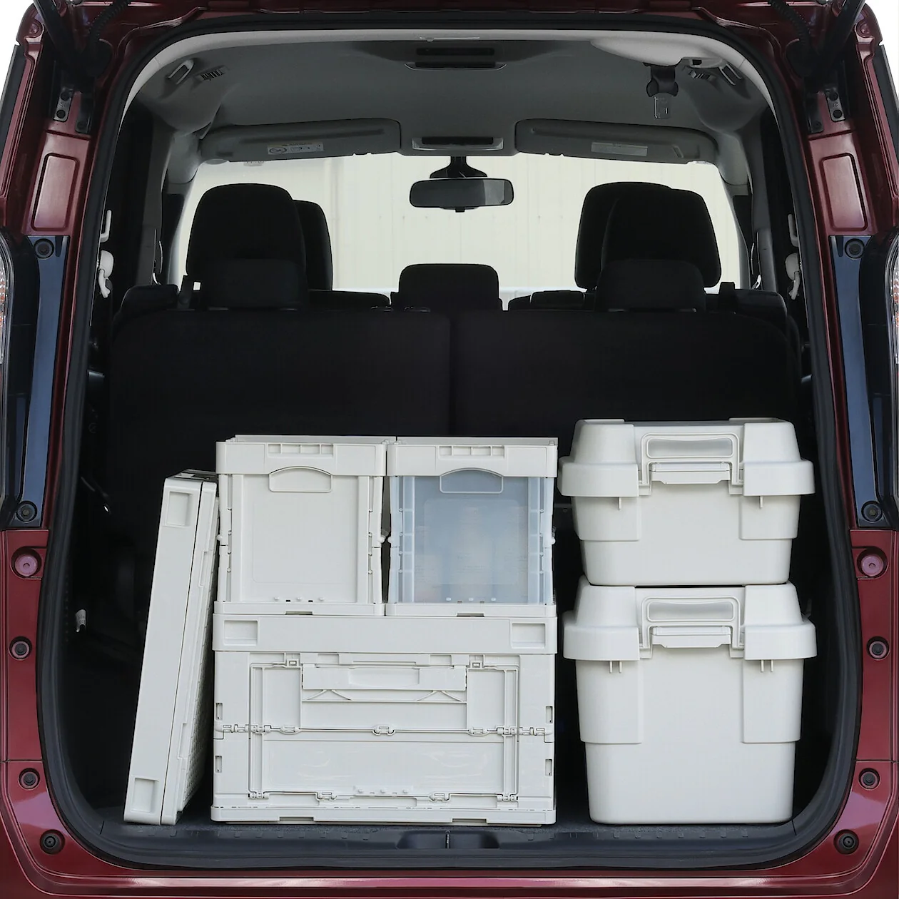 Polypropylene Folding Storage Container with Window - 20L - Image 12