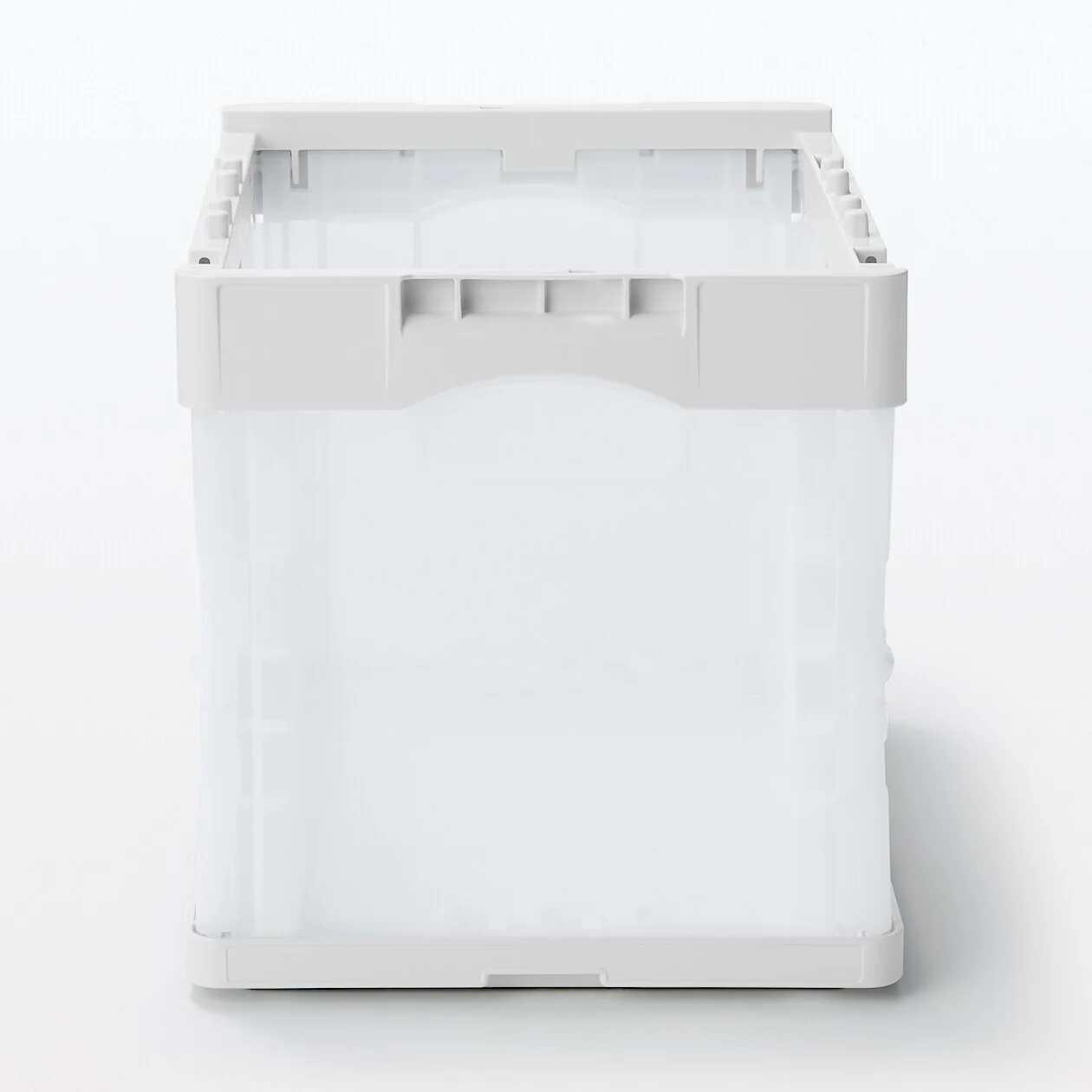 Polypropylene Folding Storage Container with Window - 20L - Image 3