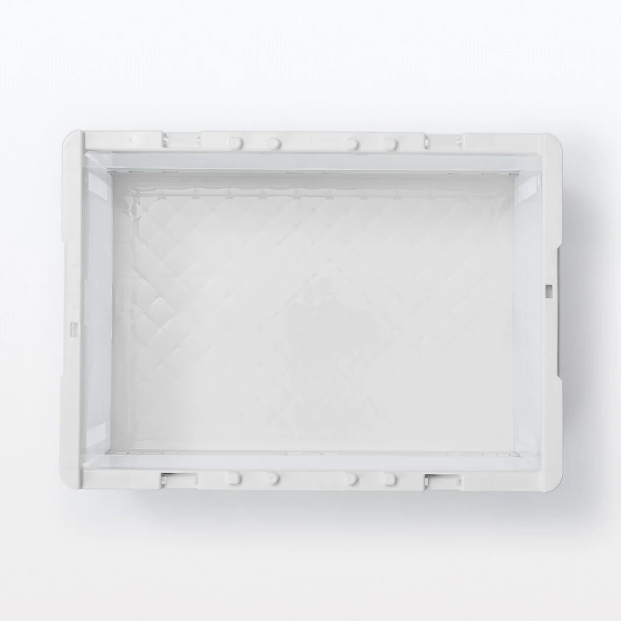 Polypropylene Folding Storage Container with Window - 20L - Image 4