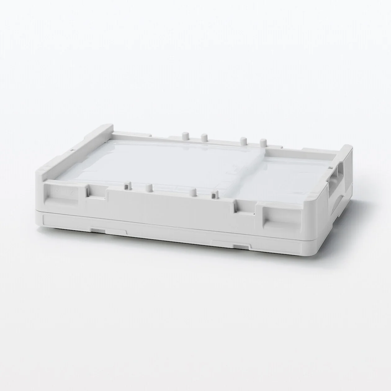 Polypropylene Folding Storage Container with Window - 20L - Image 5