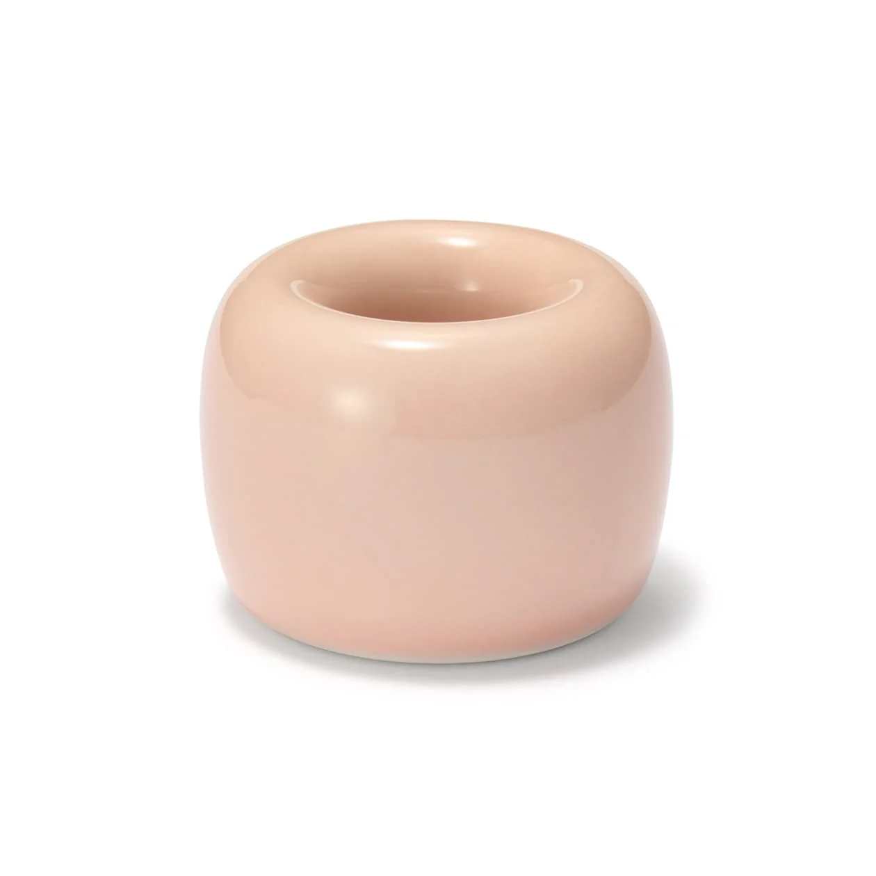 Porcelain Toothbrush Stand - Pink - Image 2