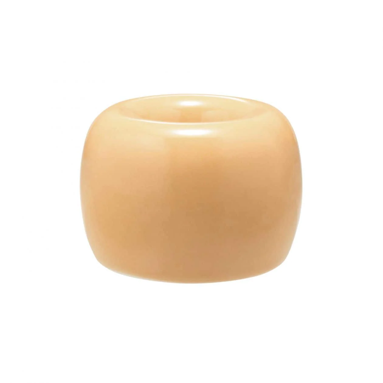 Porcelain Toothbrush Stand - Yellow - Image 2
