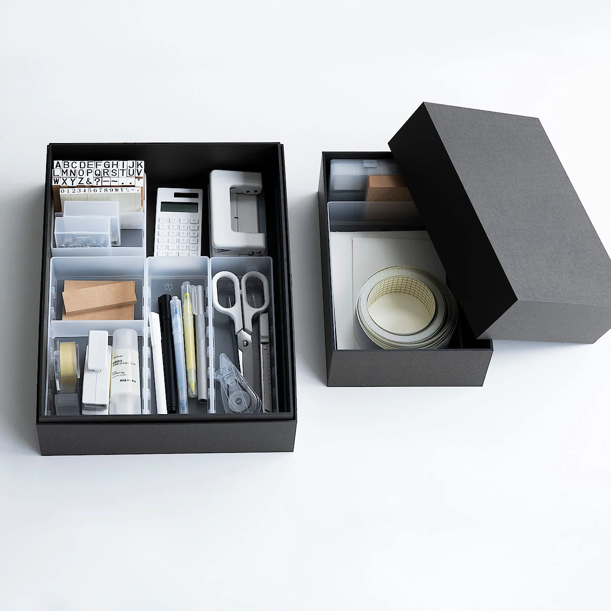 Polypropylene Desk Organiser Storage Box - 4 - Image 6