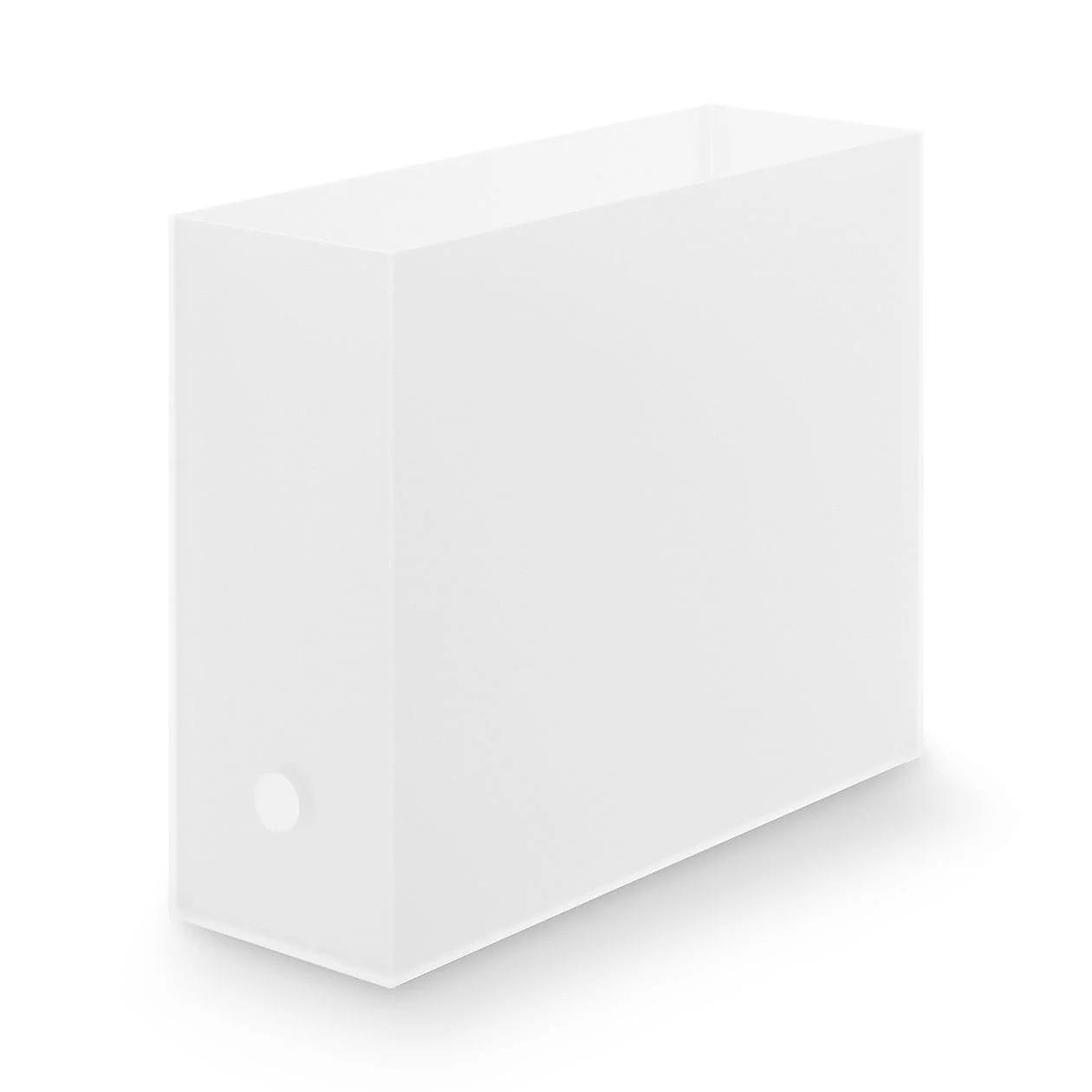 Polypropylene File Box - Clear A4 - Image 2