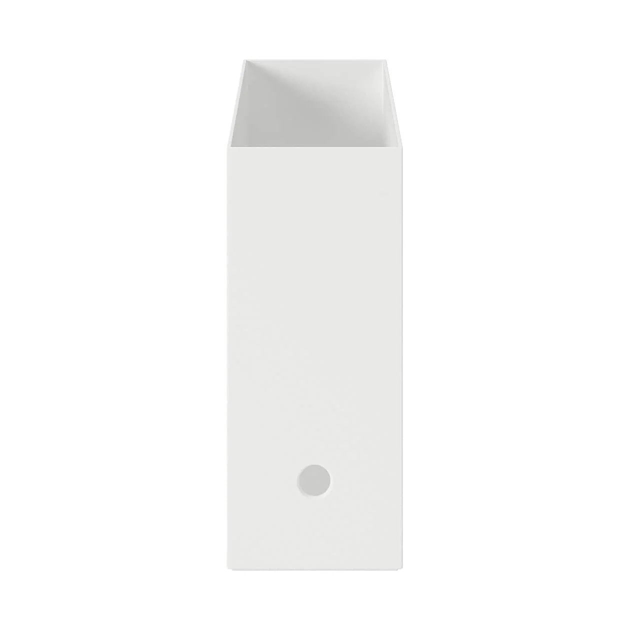 Polypropylene File Box - White Grey A4 - Image 4