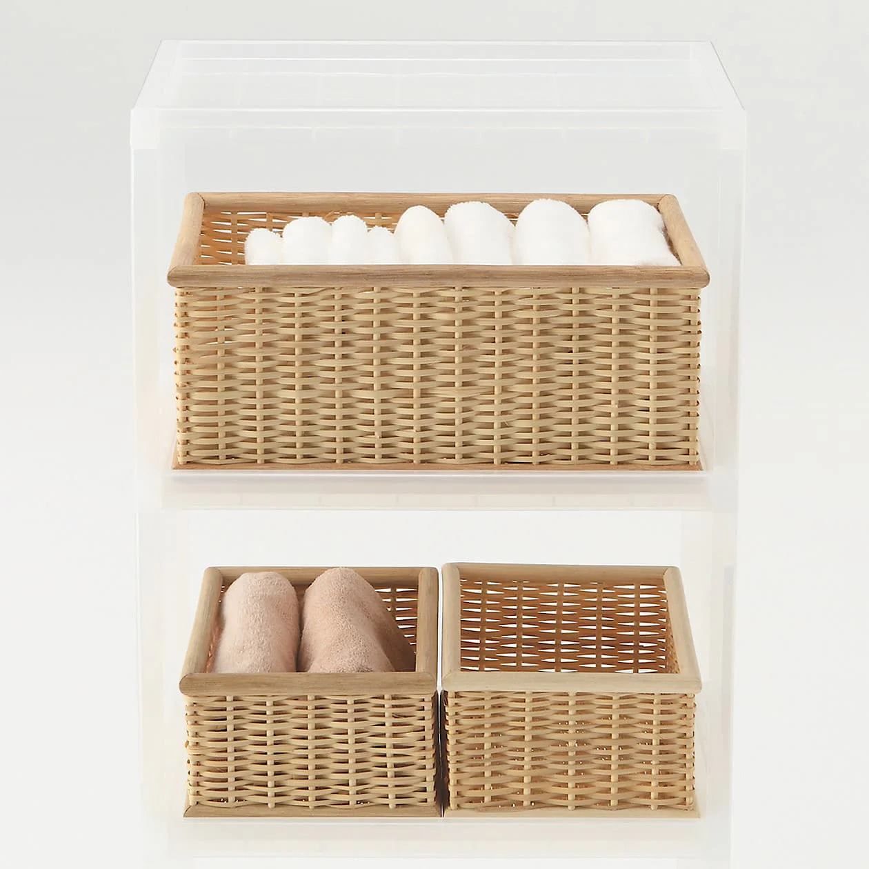 Polypropylene Shelf with Caster (3 Tier) - Image 4