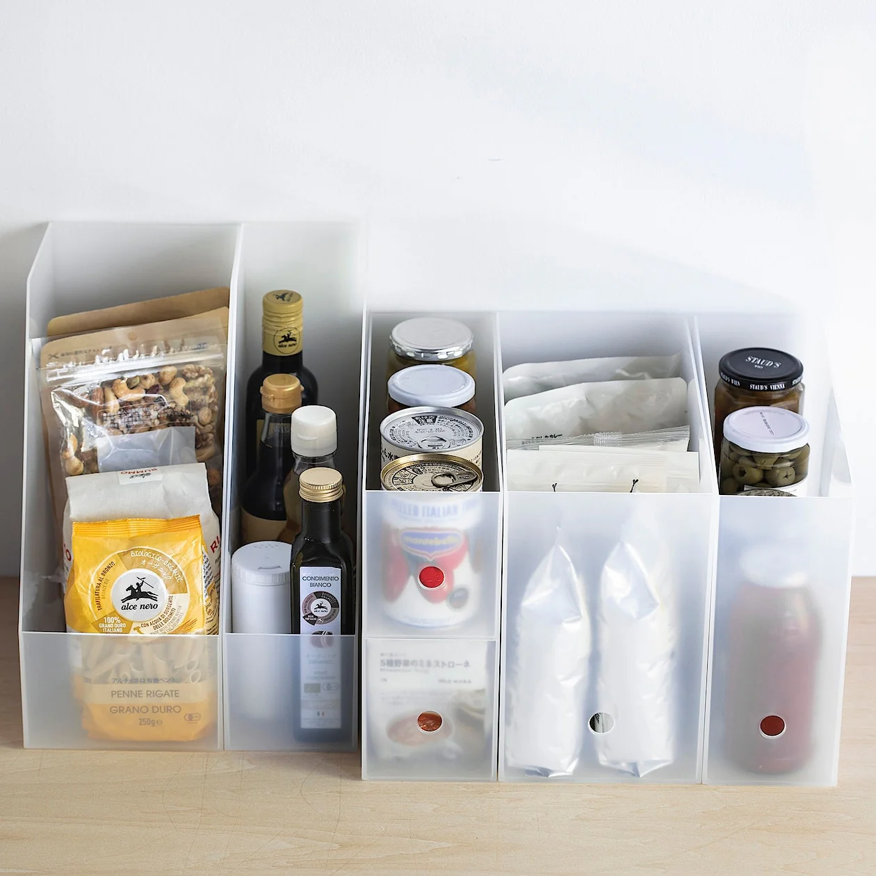Polypropylene Stand File Box - Clear A4 - Image 5