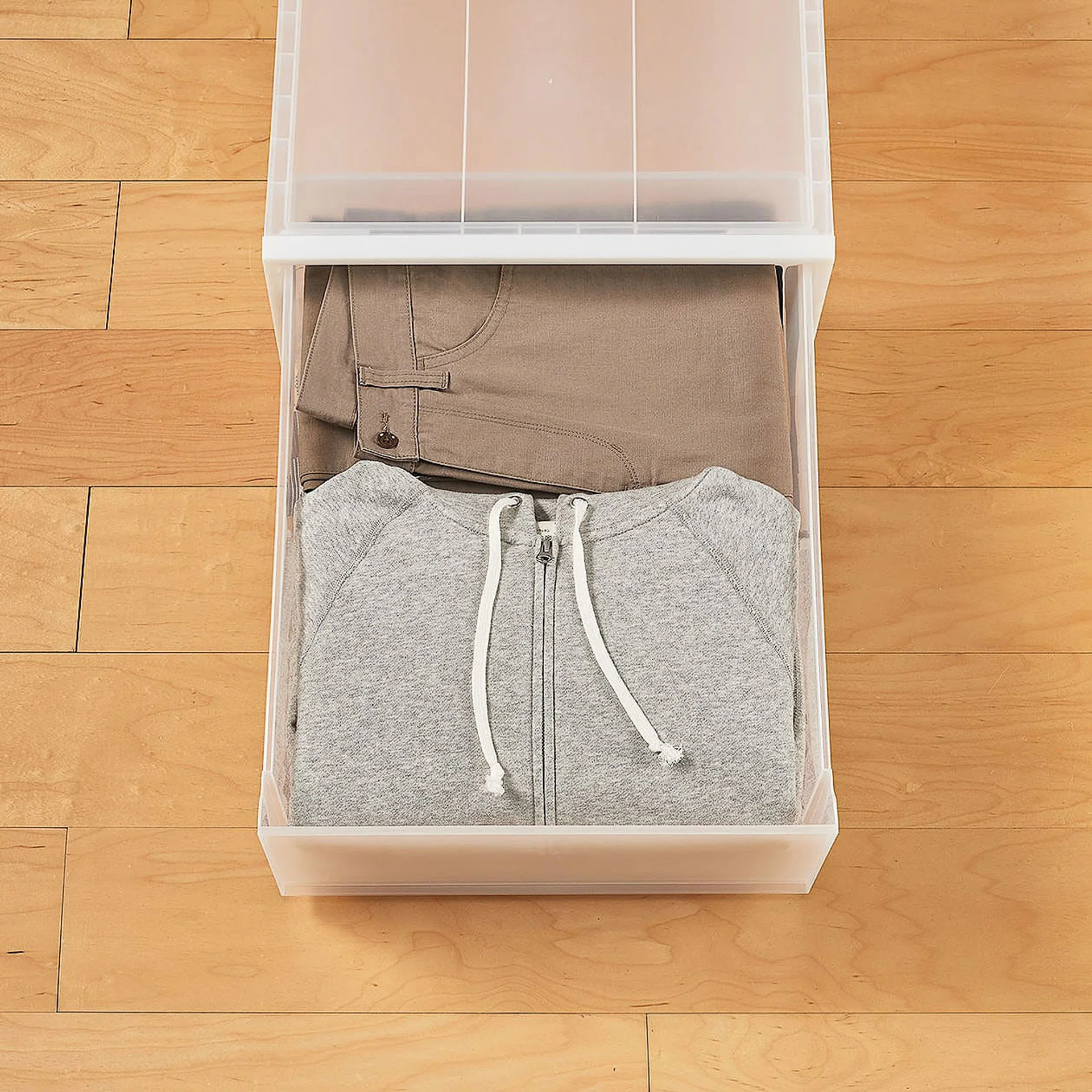 Polypropylene Storage Box Wide (Semi-Deep) - Medium - Image 3