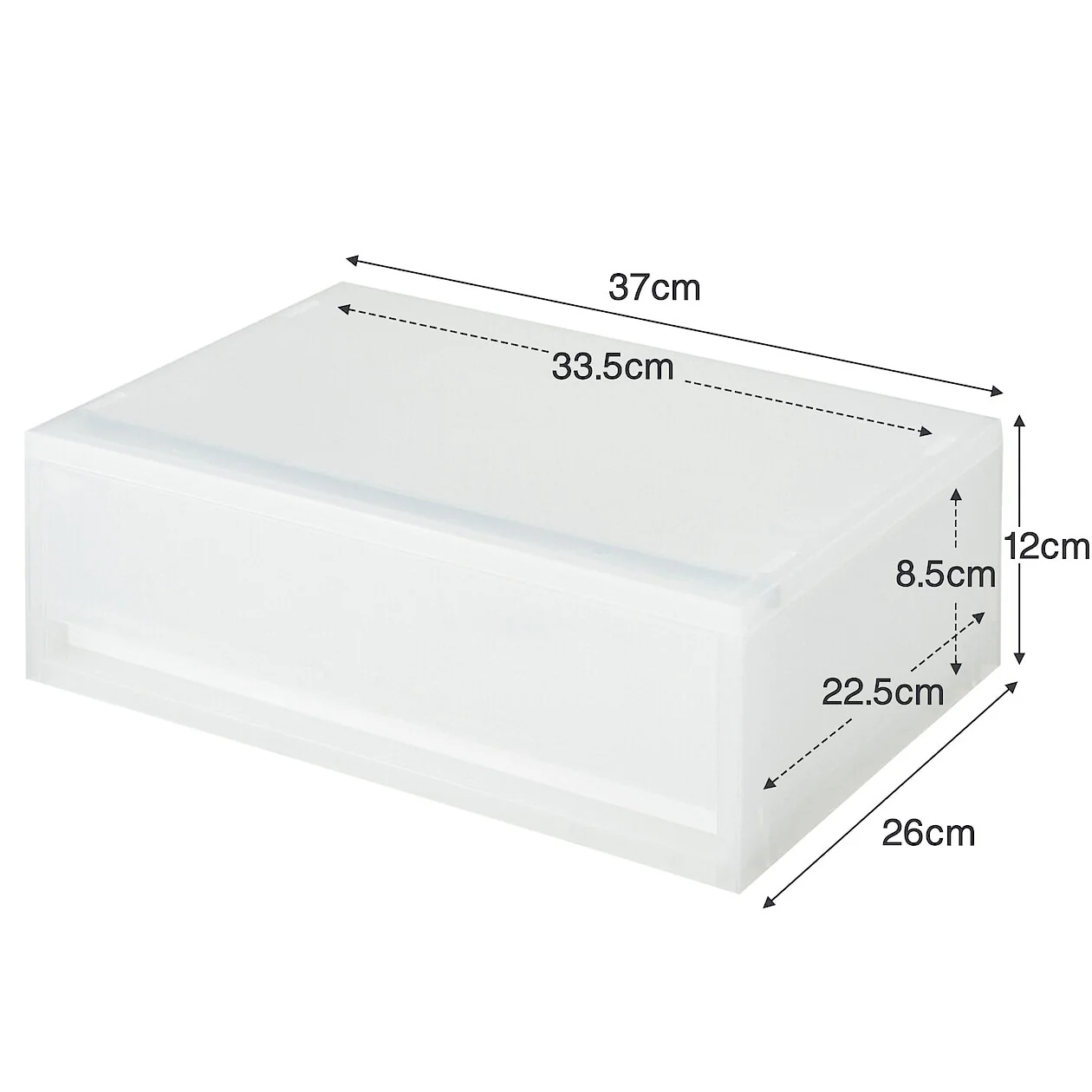 Polypropylene Storage Case Wide - Shallow - Image 4