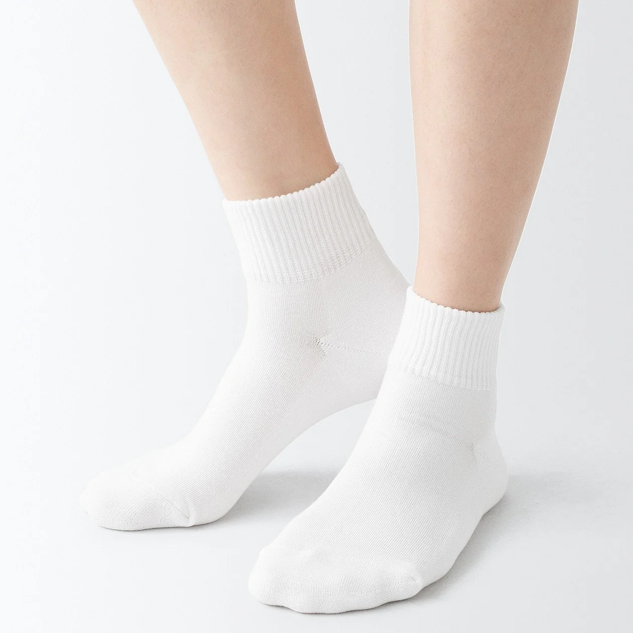 Right Angle Pile Short Socks - Image 4