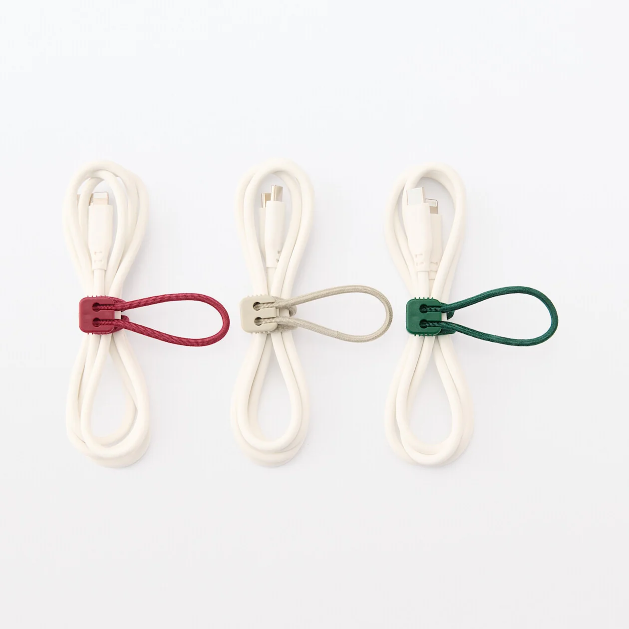 Rubber Tie with Locking Fastener - 3 Colours - Image 11