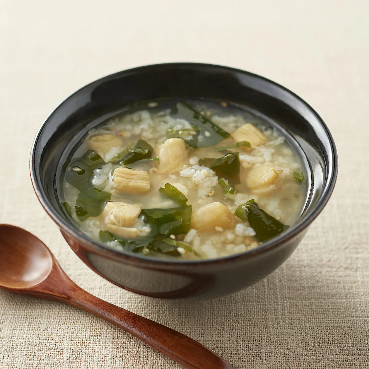 Scallop Adductor & Seaweed Rice Porridge (19.2g)