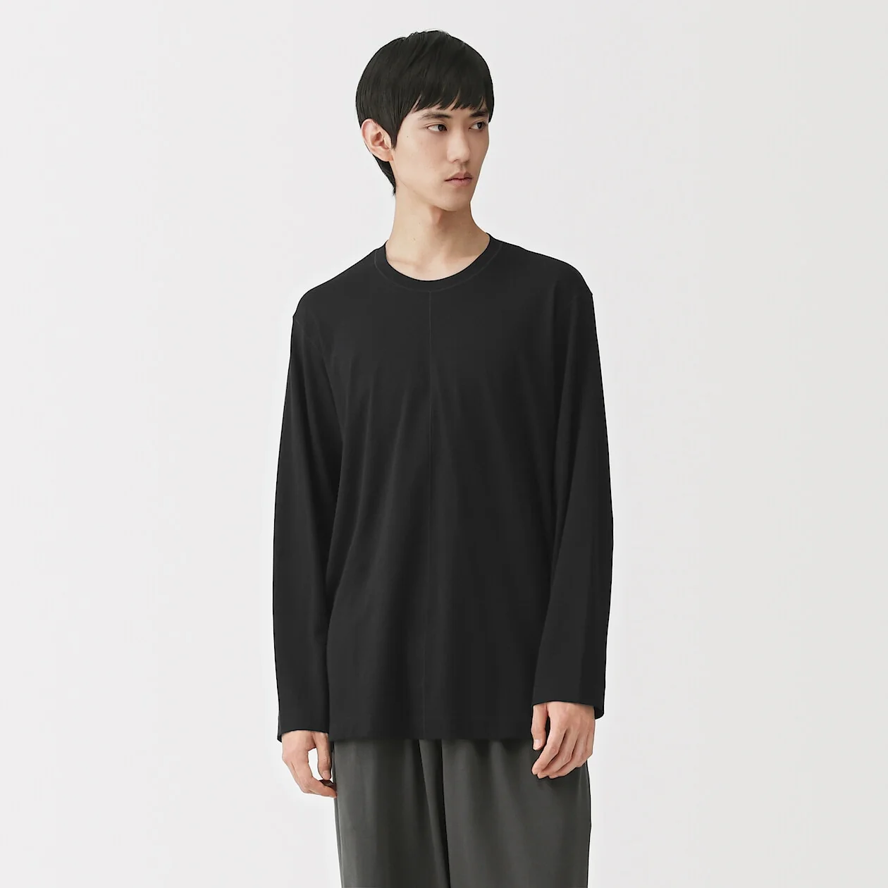 Smooth Jersey Long Sleeve Pullover - Image 18
