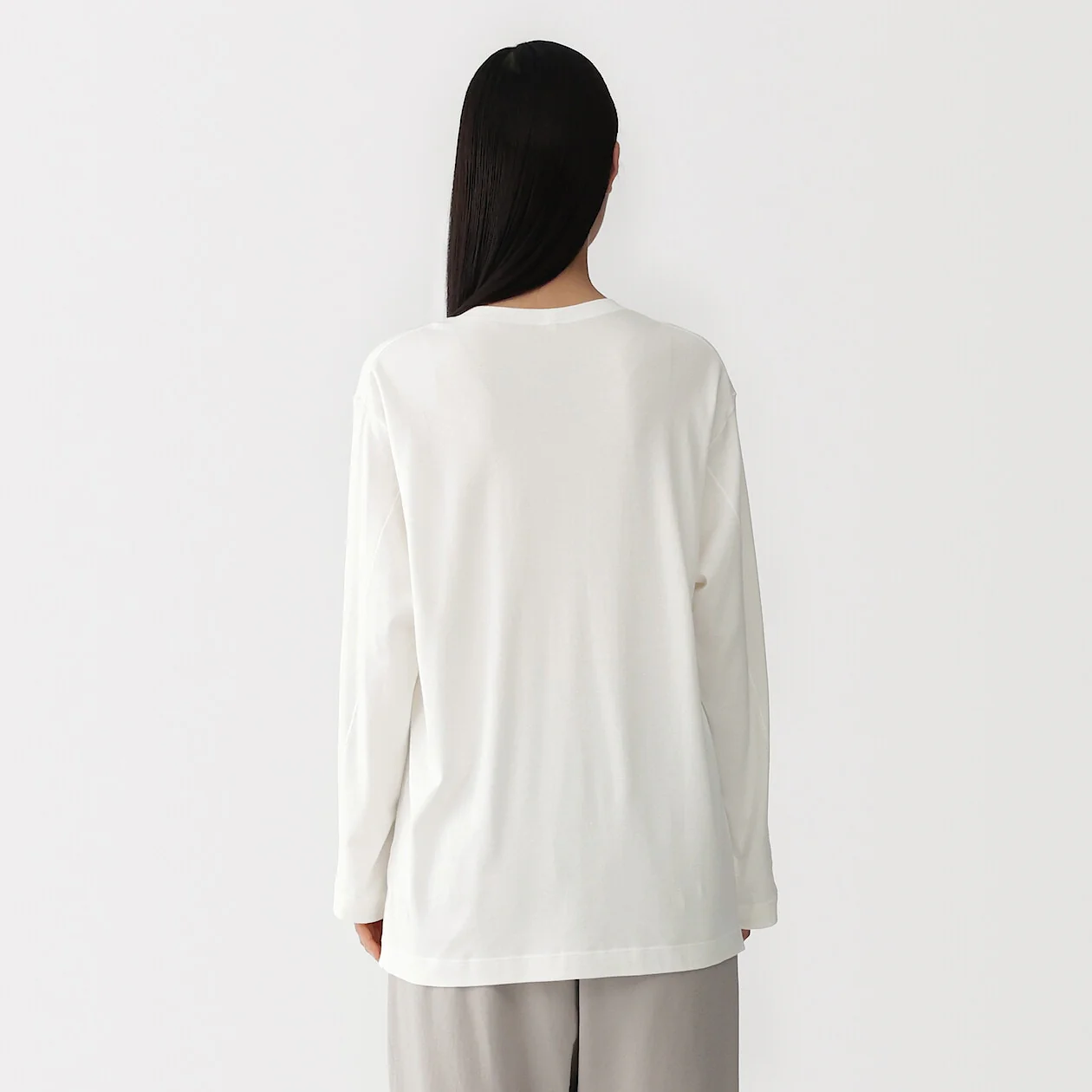 Smooth Jersey Long Sleeve Pullover - Image 7