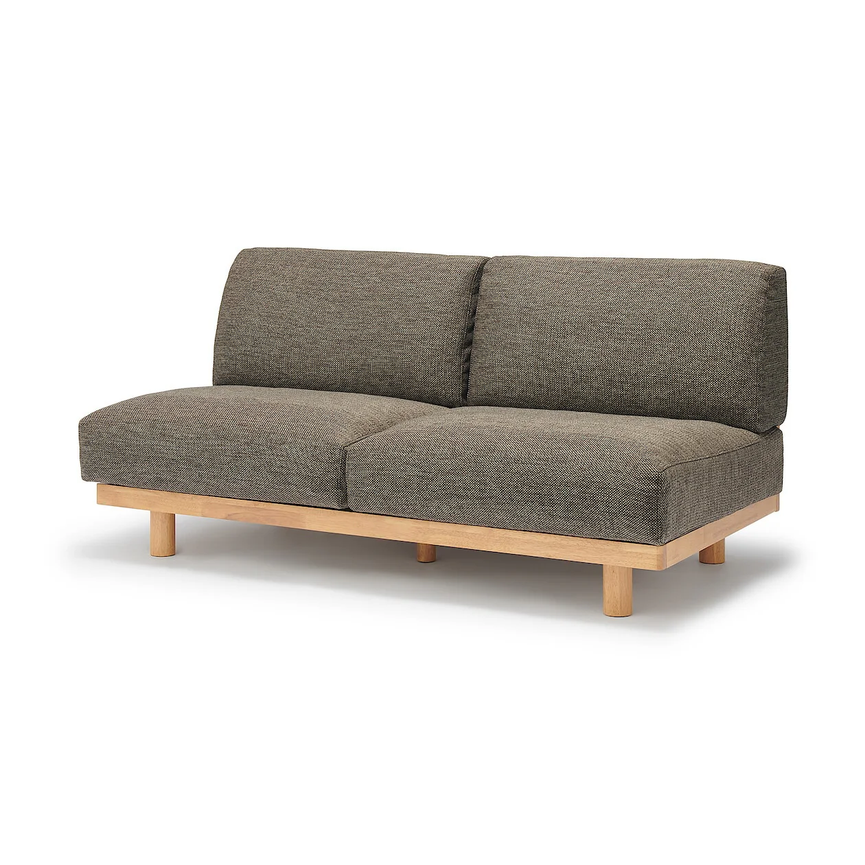 Spacious Armless Sofa - 2 Seater - Image 15