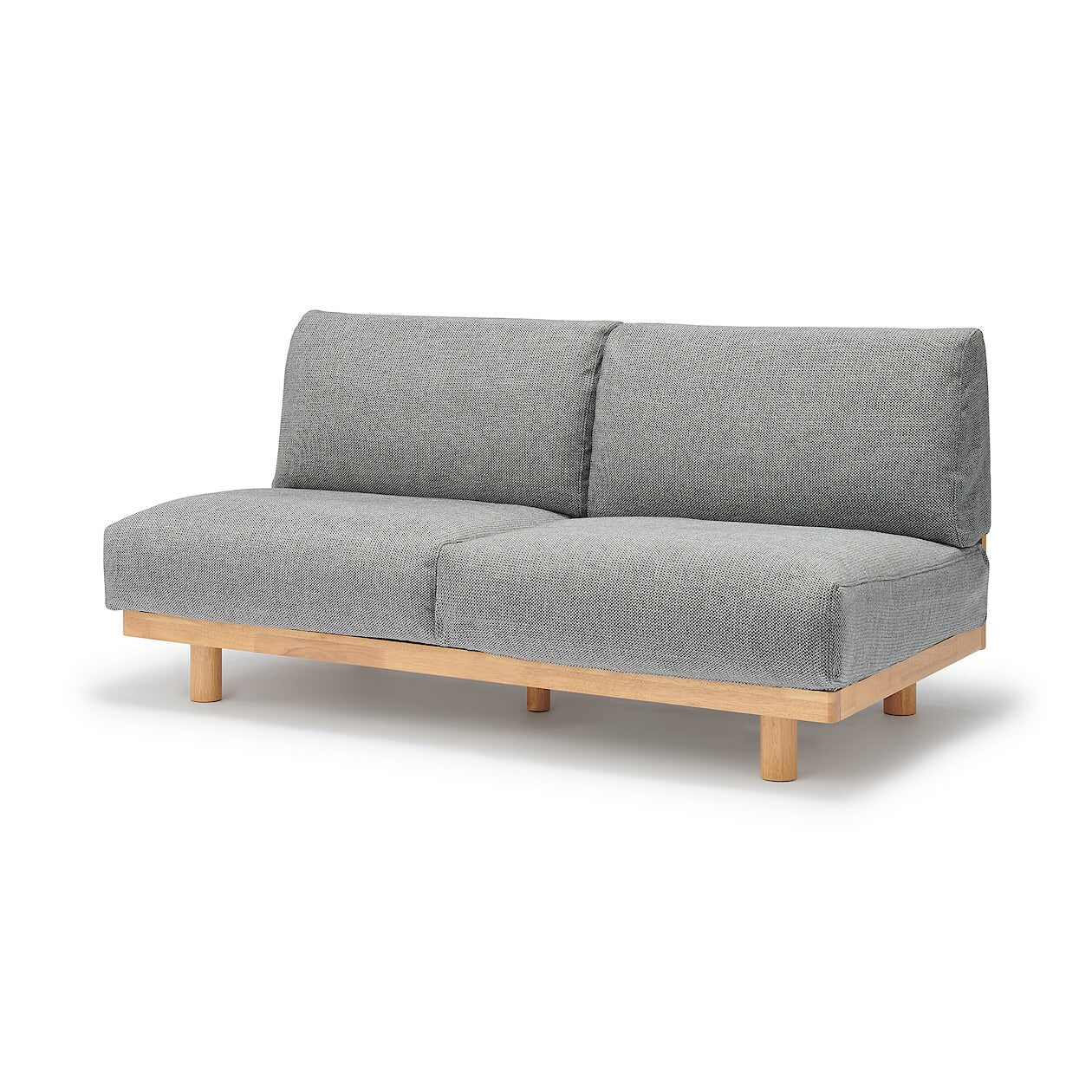 Spacious Armless Sofa - 2 Seater - Image 9