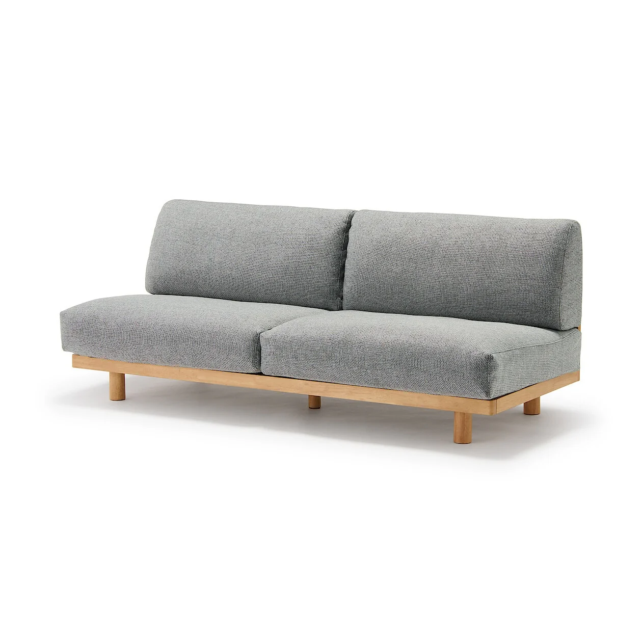 Spacious Armless Sofa - 3 Seater - Image 9