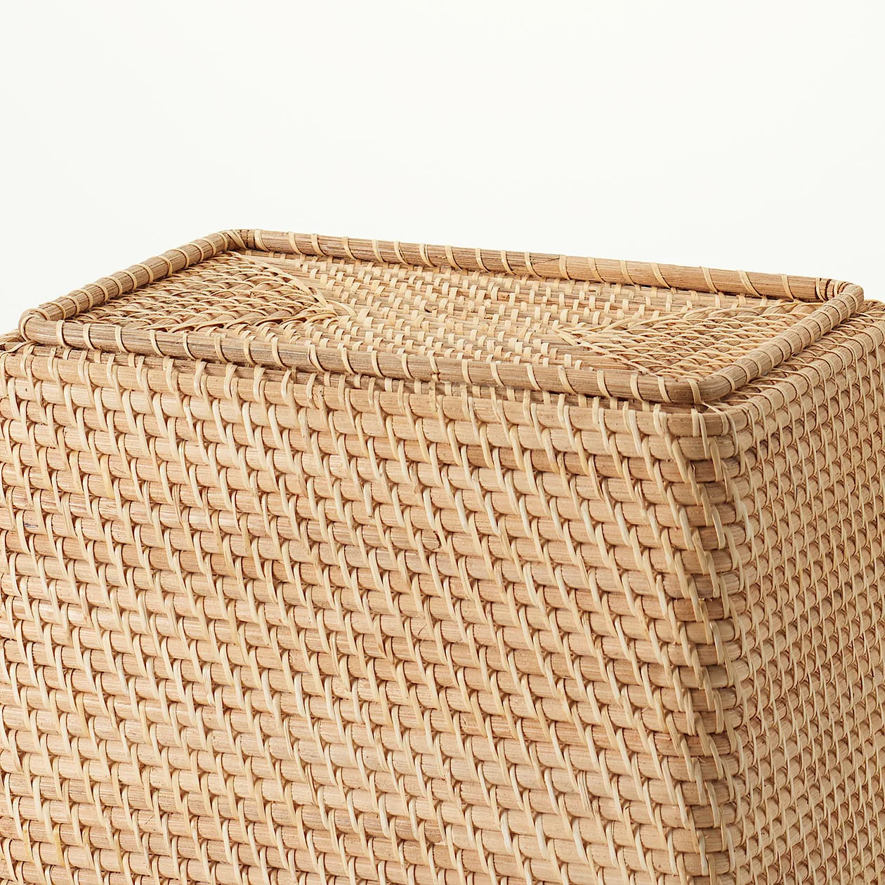 Stackable Rattan Basket - Rectangular - Image 11