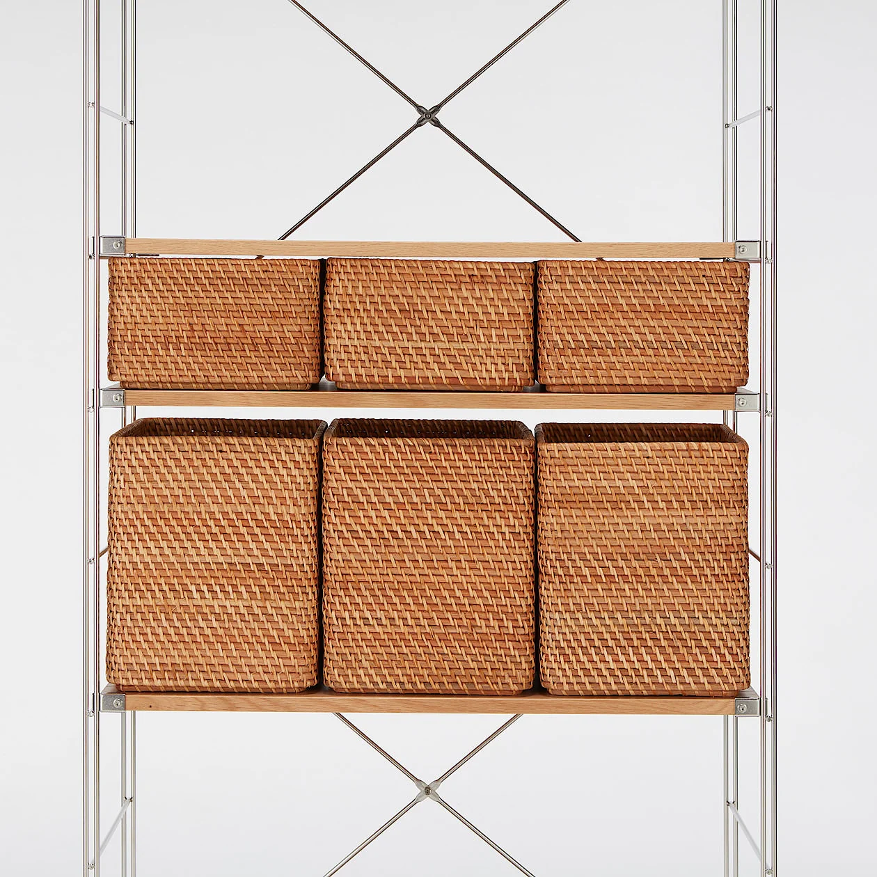 Stackable Rattan Basket - Rectangular - Image 13