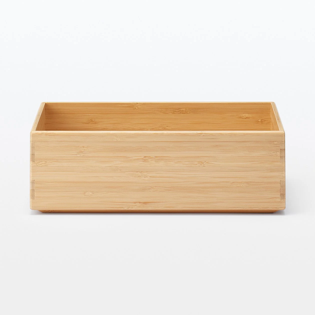 Stackable Rectangular Bamboo Box - 1/2 Small - Image 2